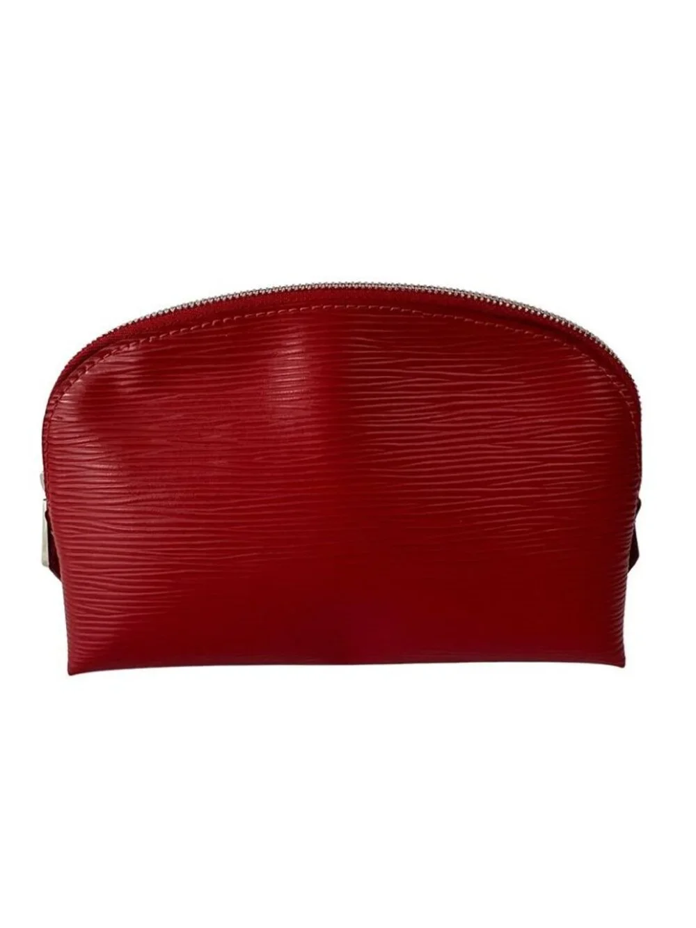 Louis Vuitton Pouch Makeup Epi Leather Pochette Cosmetic Castilian Red - Picture 2 of 10